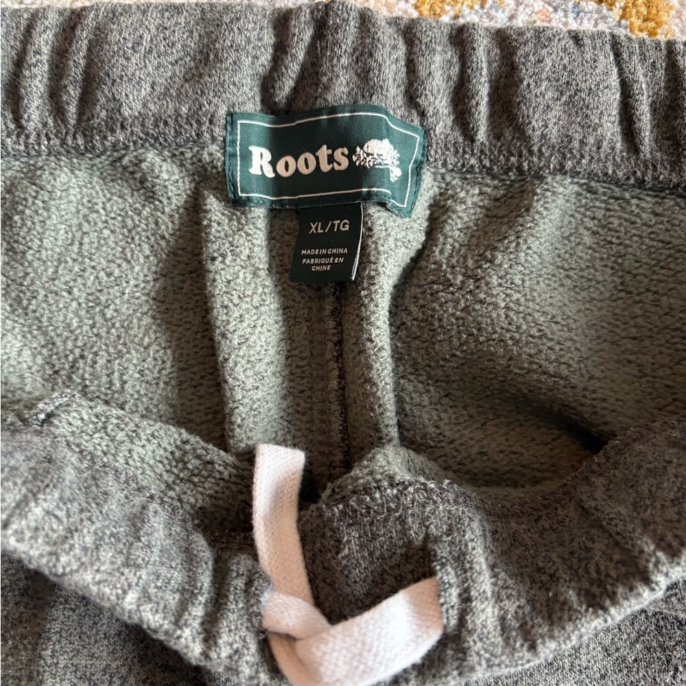 Roots Canada Green Jogger Sweatpants